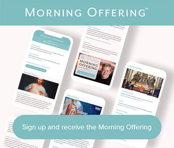 Sign up and receive the Morning Offering.